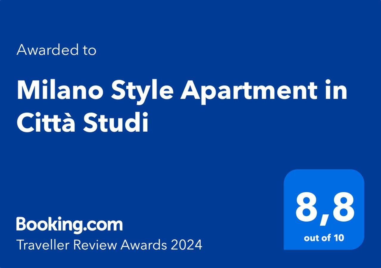 Milano Style Apartment in Città Studi Milão Exterior foto